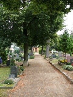 Ansicht Friedhof Langebrück